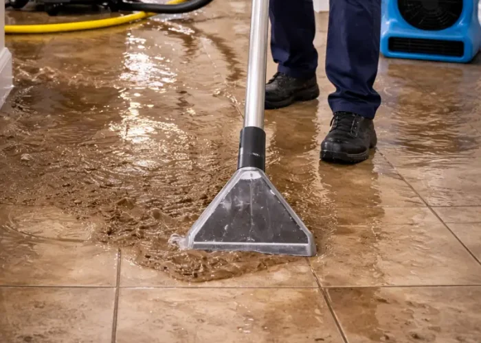 emergency water damage restoration
